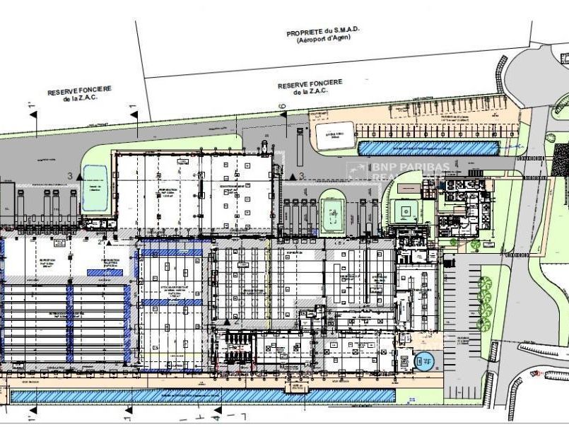 Vente entrepôts classe b à Estillac 47310