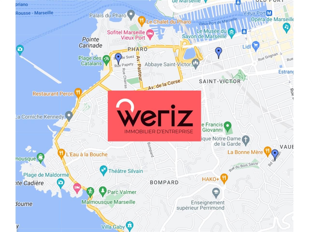 Vente bureaux 126 m² non divisibles