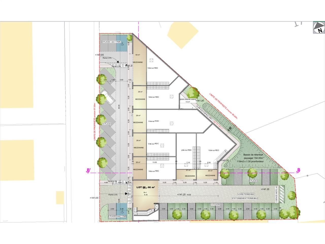 Location entrepots 983 m² divisibles à partir de 107 m²