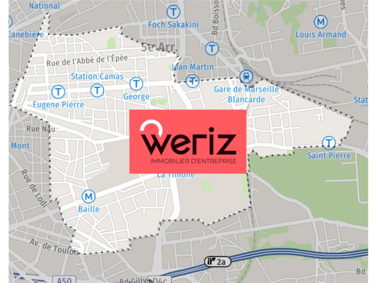 Location bureaux 500 m² non divisibles