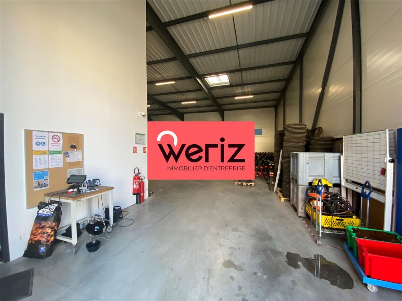 WERIZ propose à la location des locaux d'activité