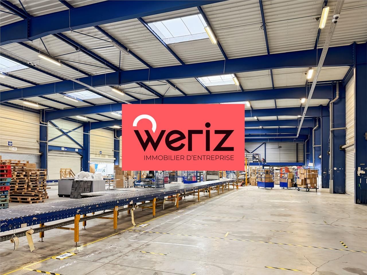 WERIZ propose à la location un espace de 2 526 m²