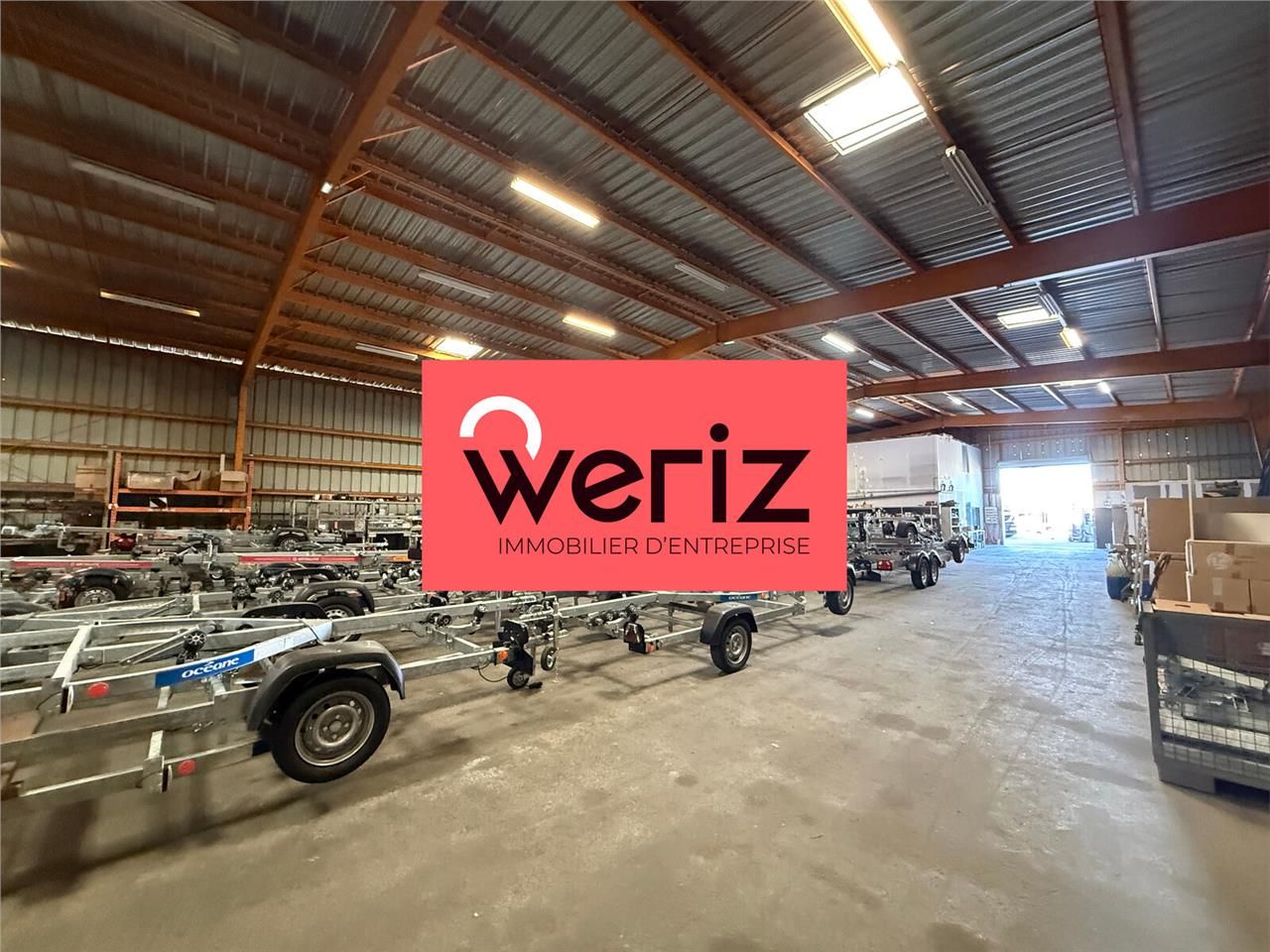 WERIZ vous présente un entrepôt indépendant de 1 