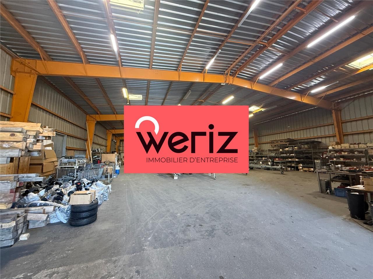 WERIZ vous présente un entrepôt indépendant de 1 