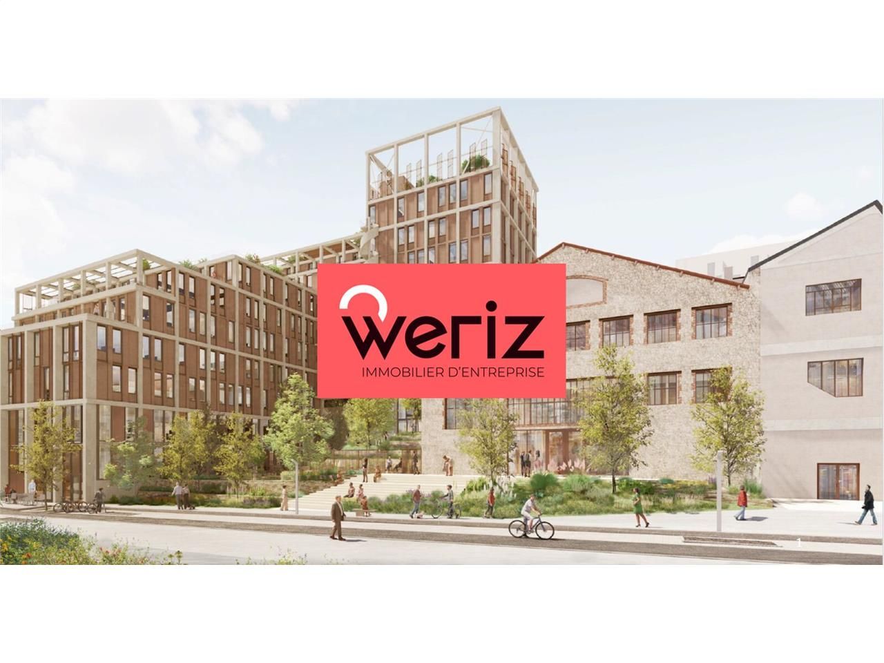 WERIZ propose à la location un ensemble de bureau