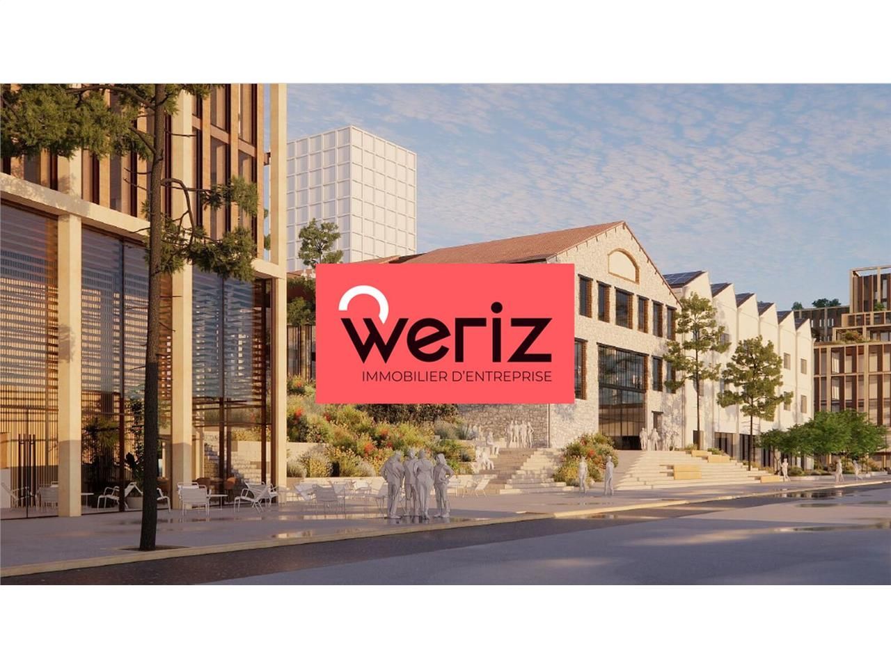 WERIZ propose à la location un ensemble de bureau