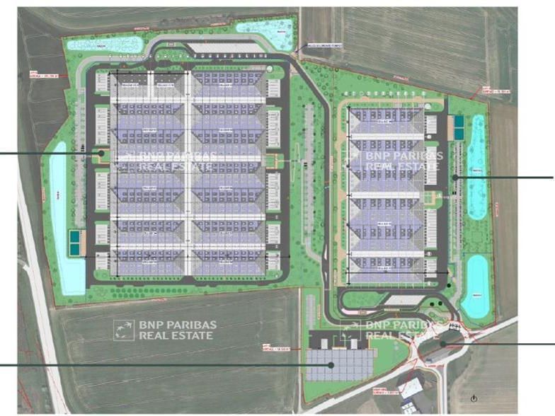 37759 m² pour cetentrepôts classe a en location à Sens