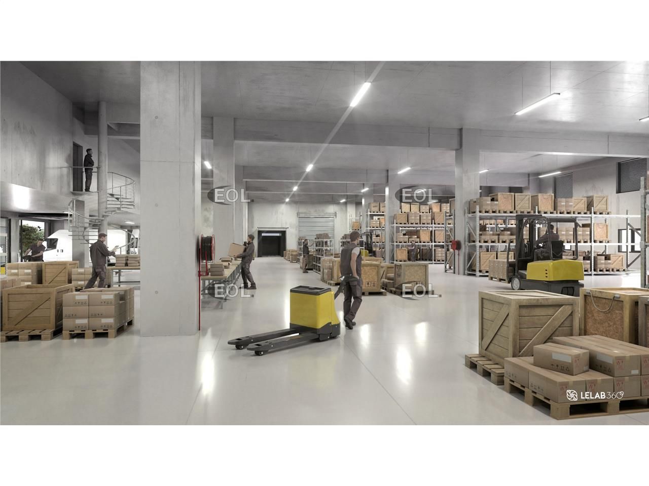 A louer - bâtiment neuf et indépendant de 1 550 m²