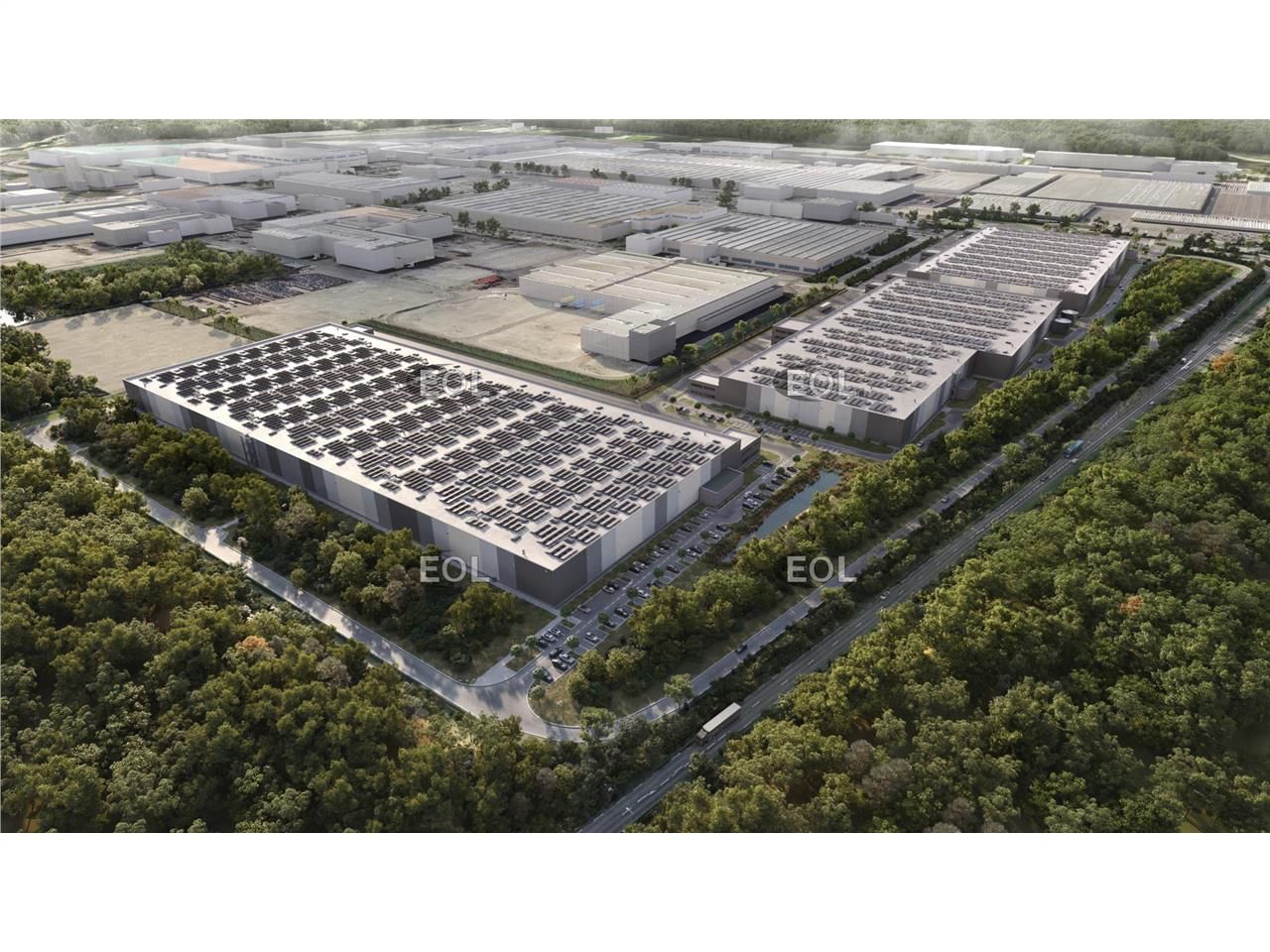 Location Entrepôt 30644 m² non divisibles