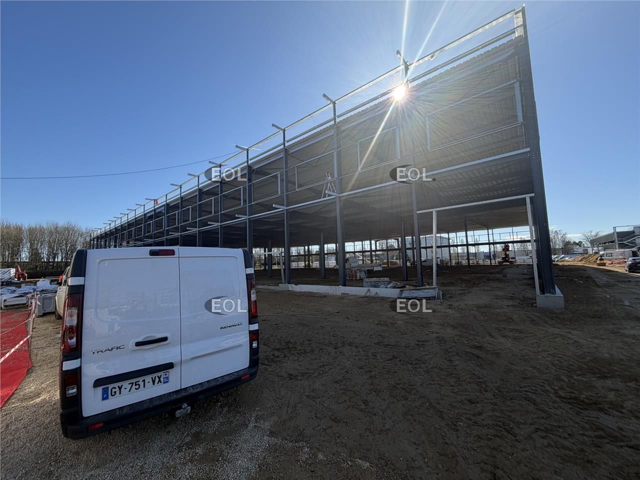 Locaux d'activités à partir de 751 m² à louer à Villejust (91)