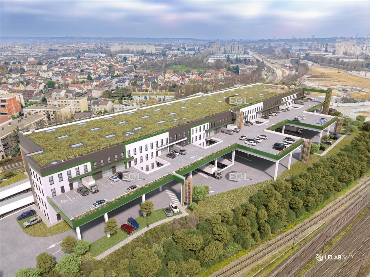 Location Local d'activités 2091 m² non divisibles