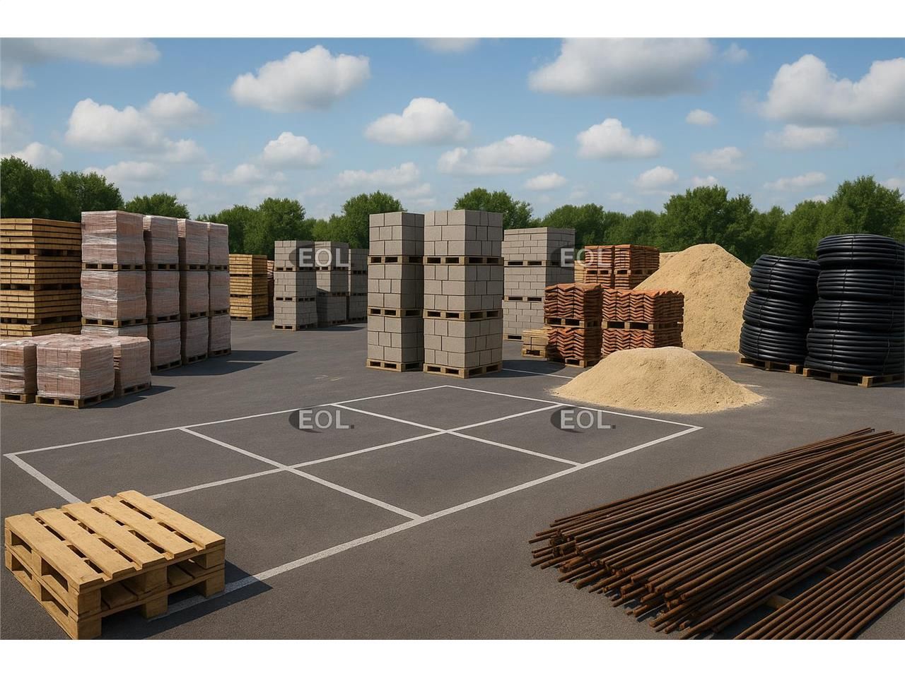 A LOUER - Terrain aménagé de 17 000 m² à Pontault-Combault (77)