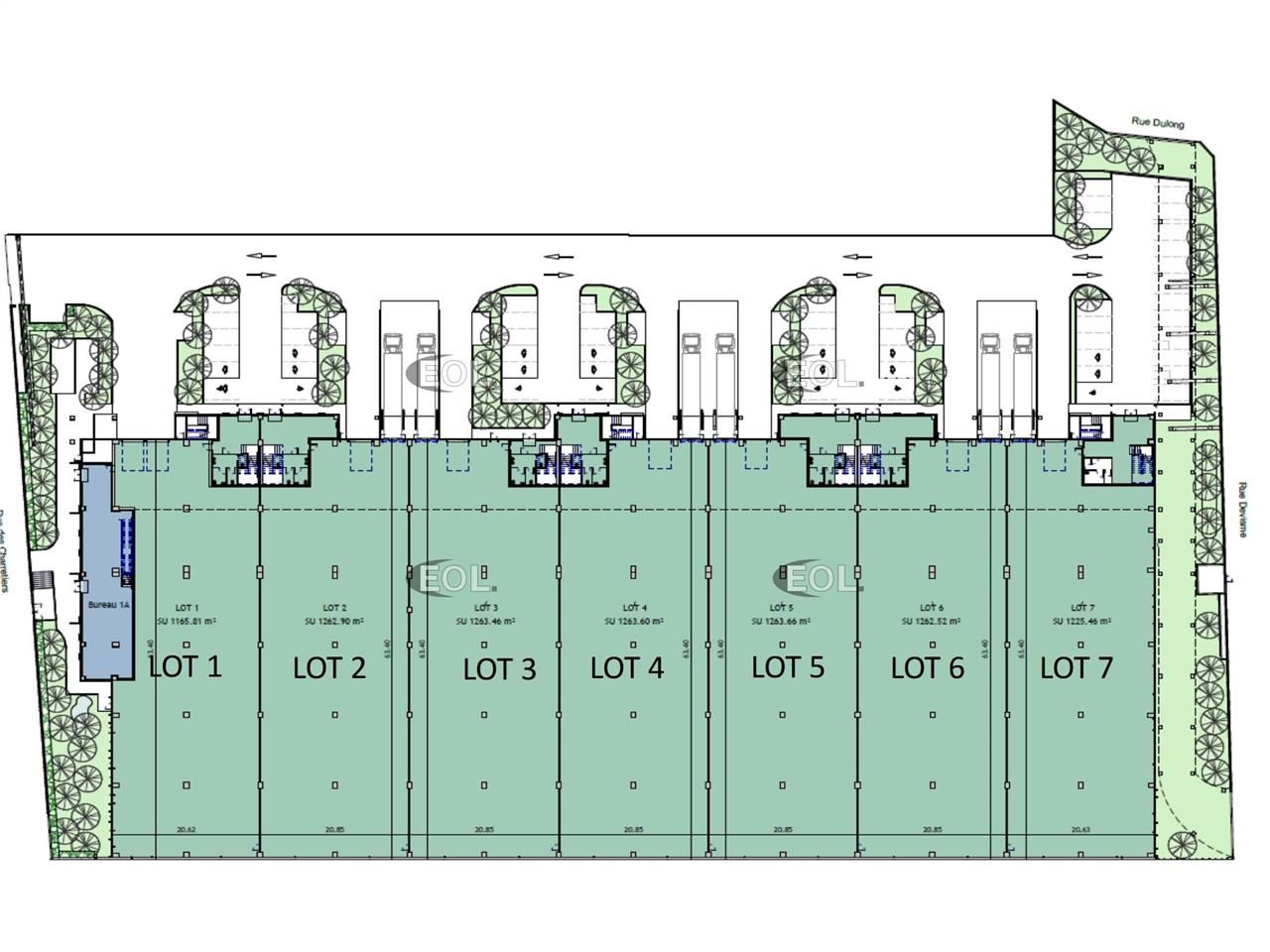 A LOUER : Local d'activités NEUF de 1 603m² à Argenteuil (95)