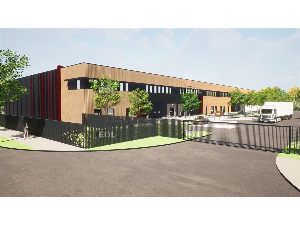 A louer - cellules d'activité avec des bureaux d'accompagnement de 1 500 m² environ