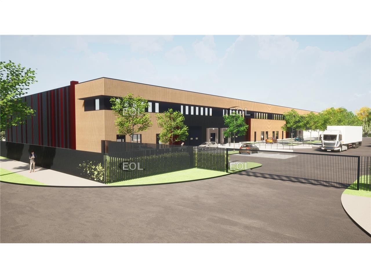 A louer - cellules d'activité avec des bureaux d'accompagnement de 1 500 m² environ