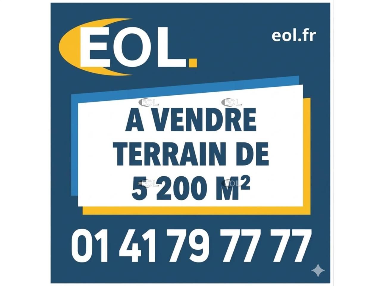 Vente Terrains 5200 m² non divisibles