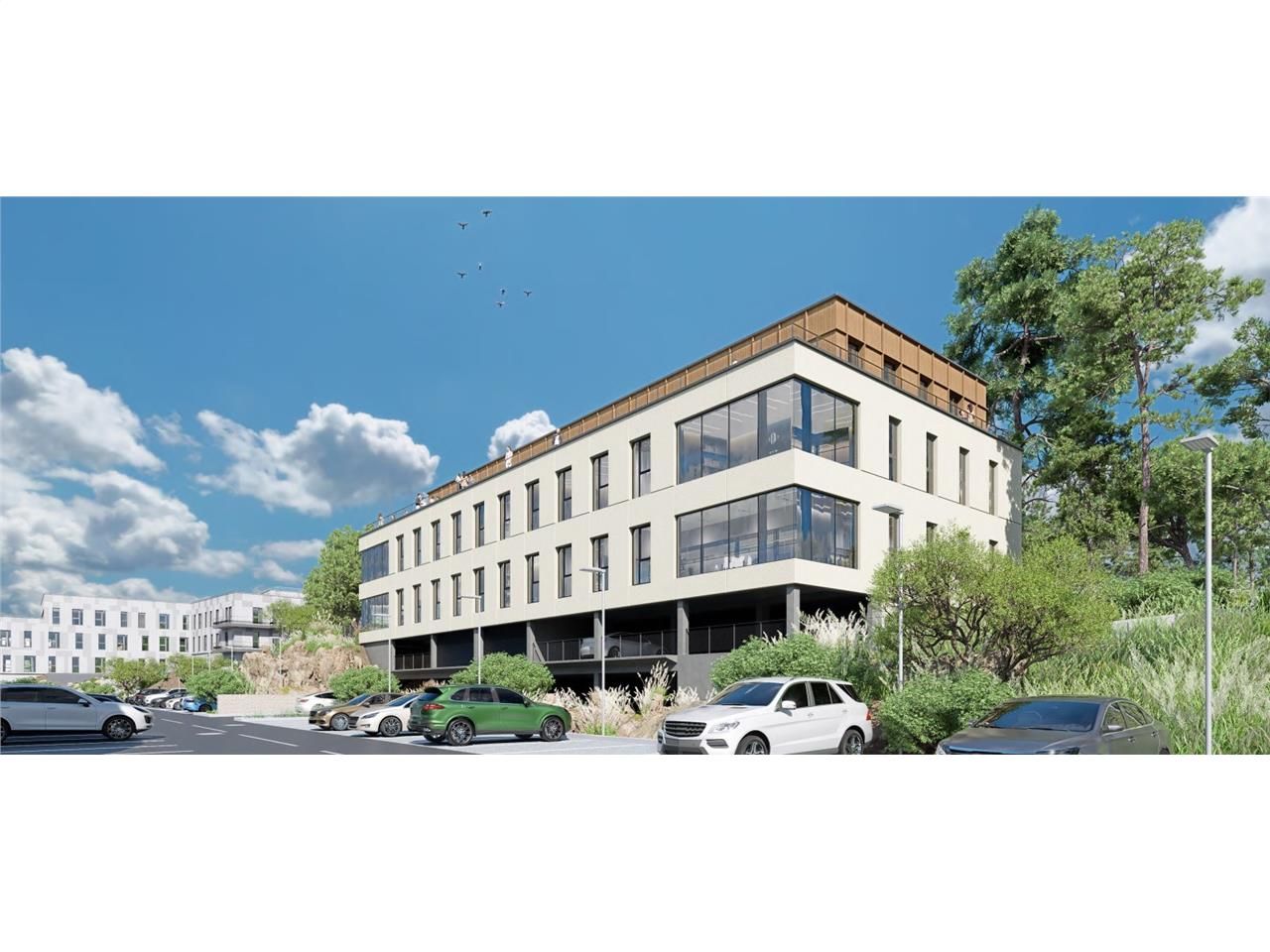 CBRE vous propose des surfaces neuves de bureaux 