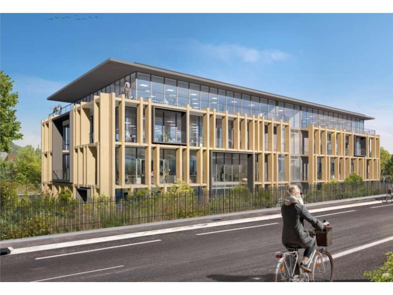 CBRE vous propose 2 922 m² environ de bureaux neu