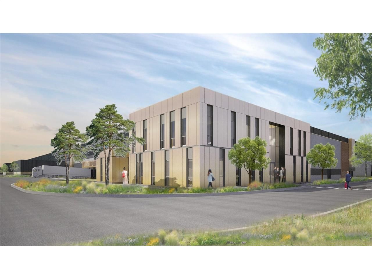 Situé au carrefour d'un important axe de communic