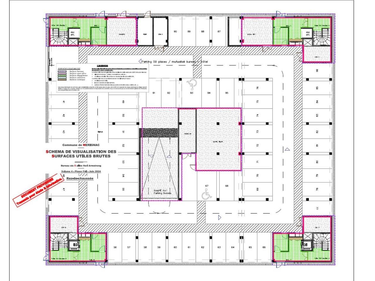 Location bureaux 3618 m² divisibles à partir de 331 m²