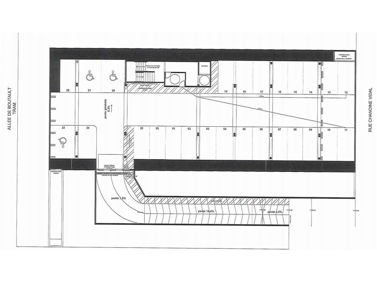 Location bureaux 1271 m² divisibles à partir de 234 m²
