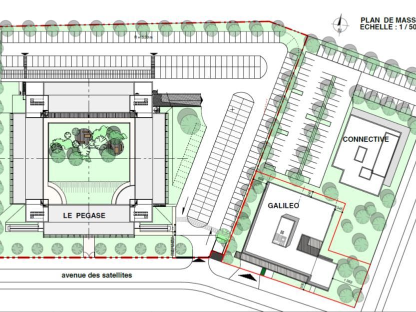 Location bureaux 2310 m² divisibles à partir de 1155 m²