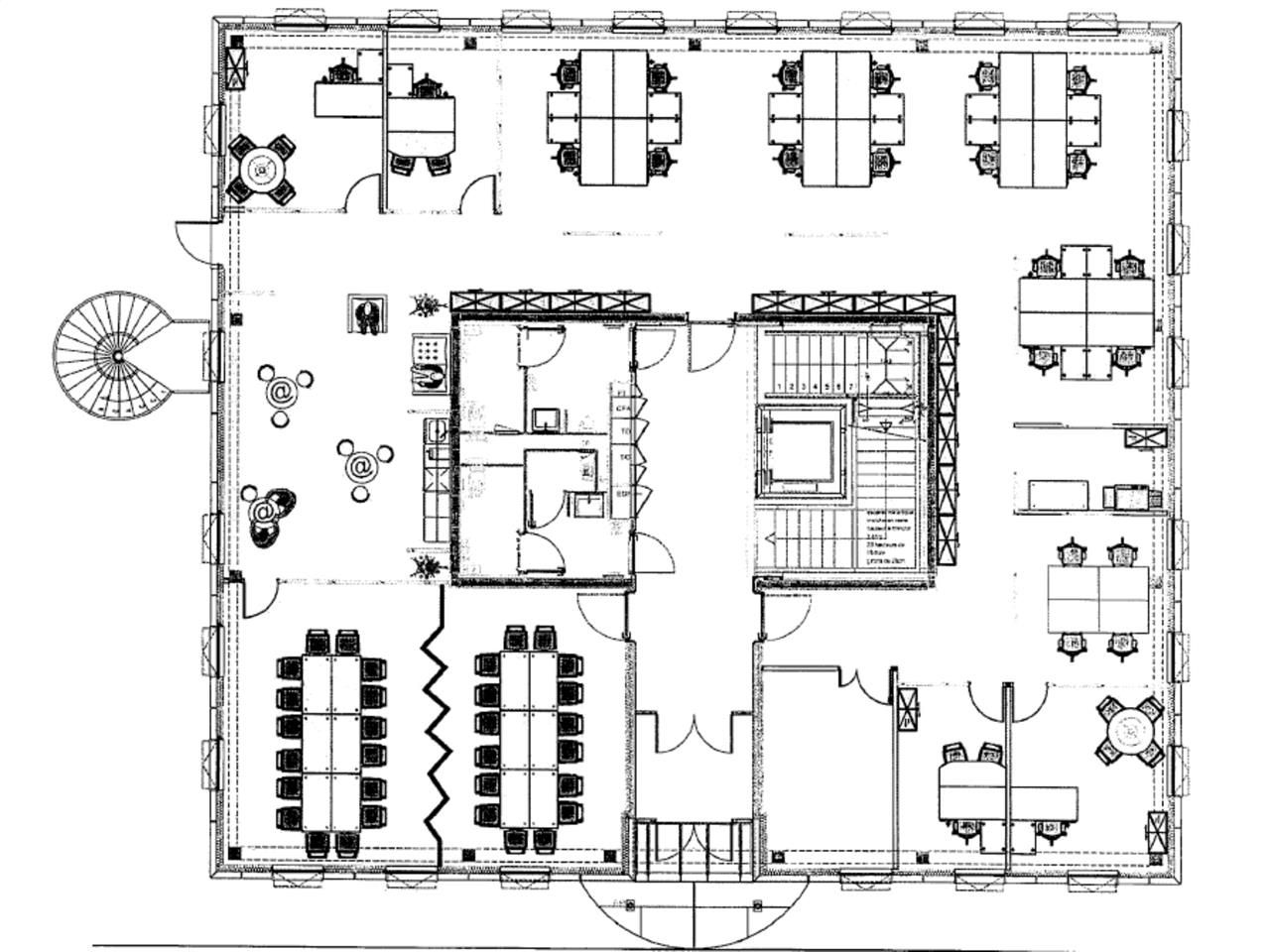 Location bureaux 421 m² non divisibles