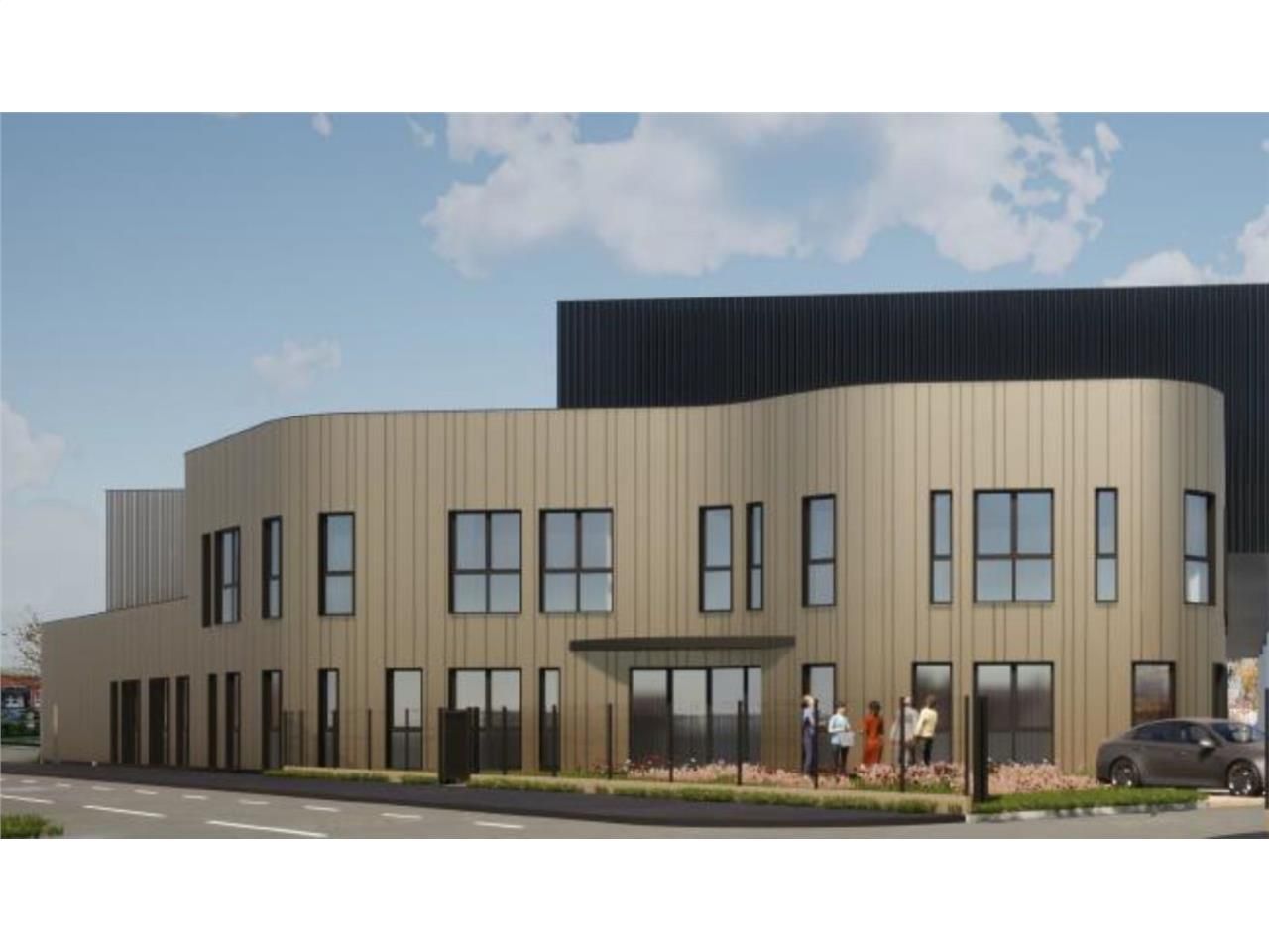 Situé à proximité immédiate de l'A709, et sur le 