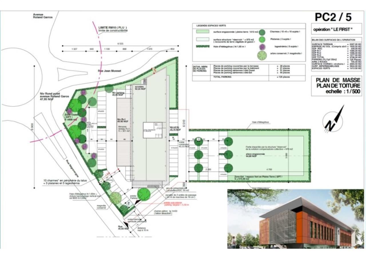 Location bureaux 2158 m² divisibles à partir de 300 m²