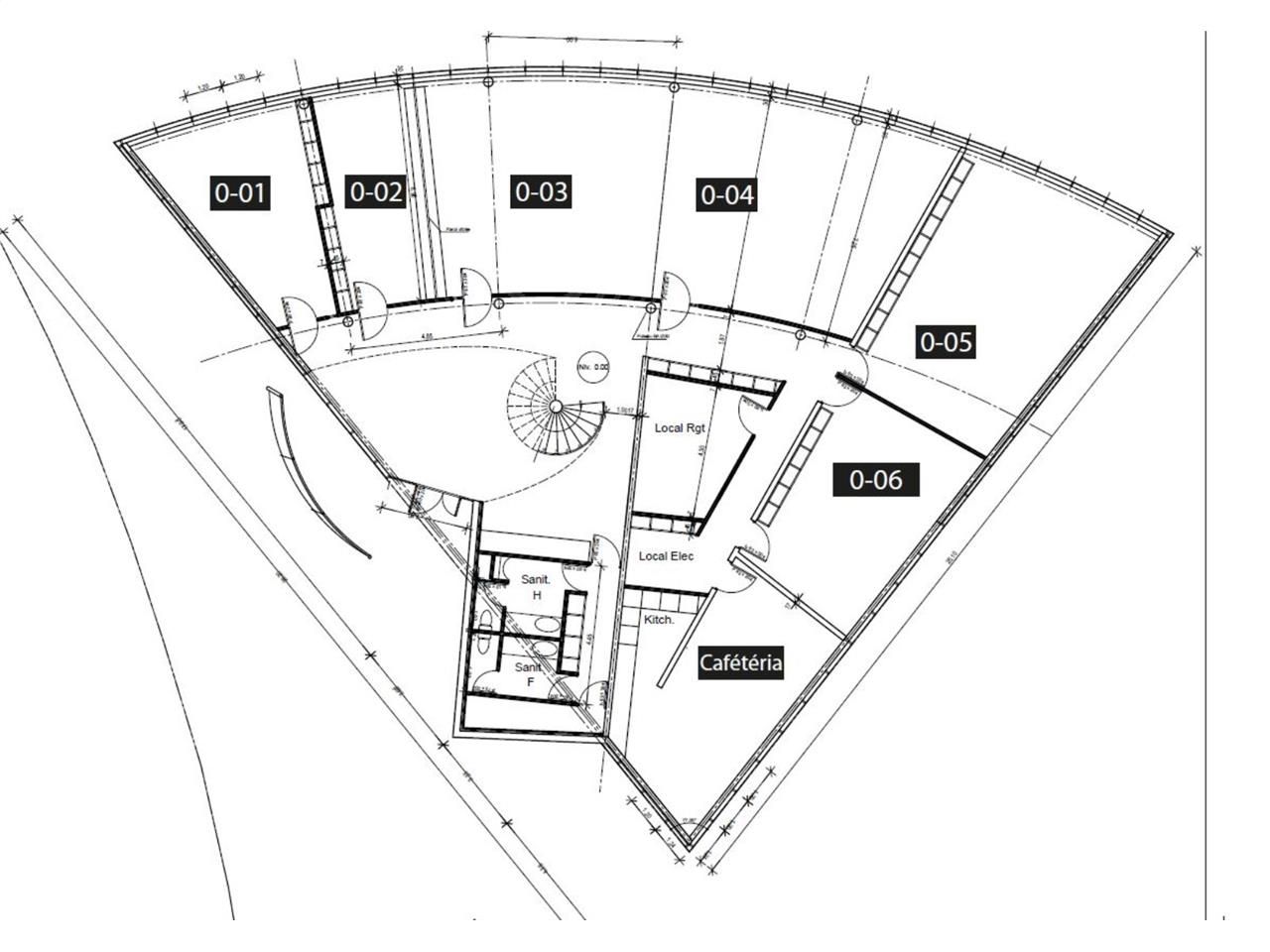 Vente bureaux 850 m² non divisibles