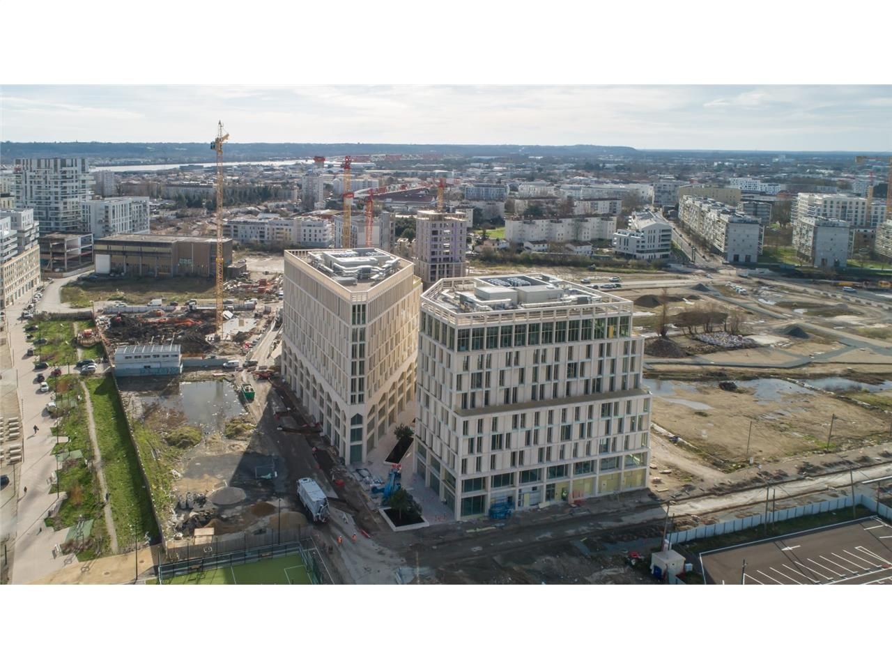 Dans le quartier EURATLANTIQUE à Bordeaux, opérat