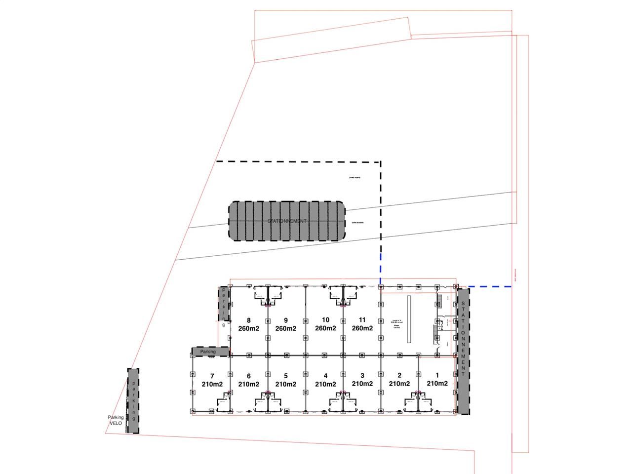 Location entrepots 840 m² divisibles à partir de 210 m²