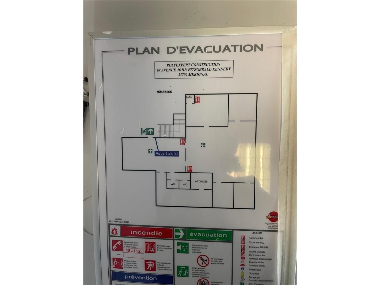 Location bureaux 300 m² divisibles à partir de 150 m²