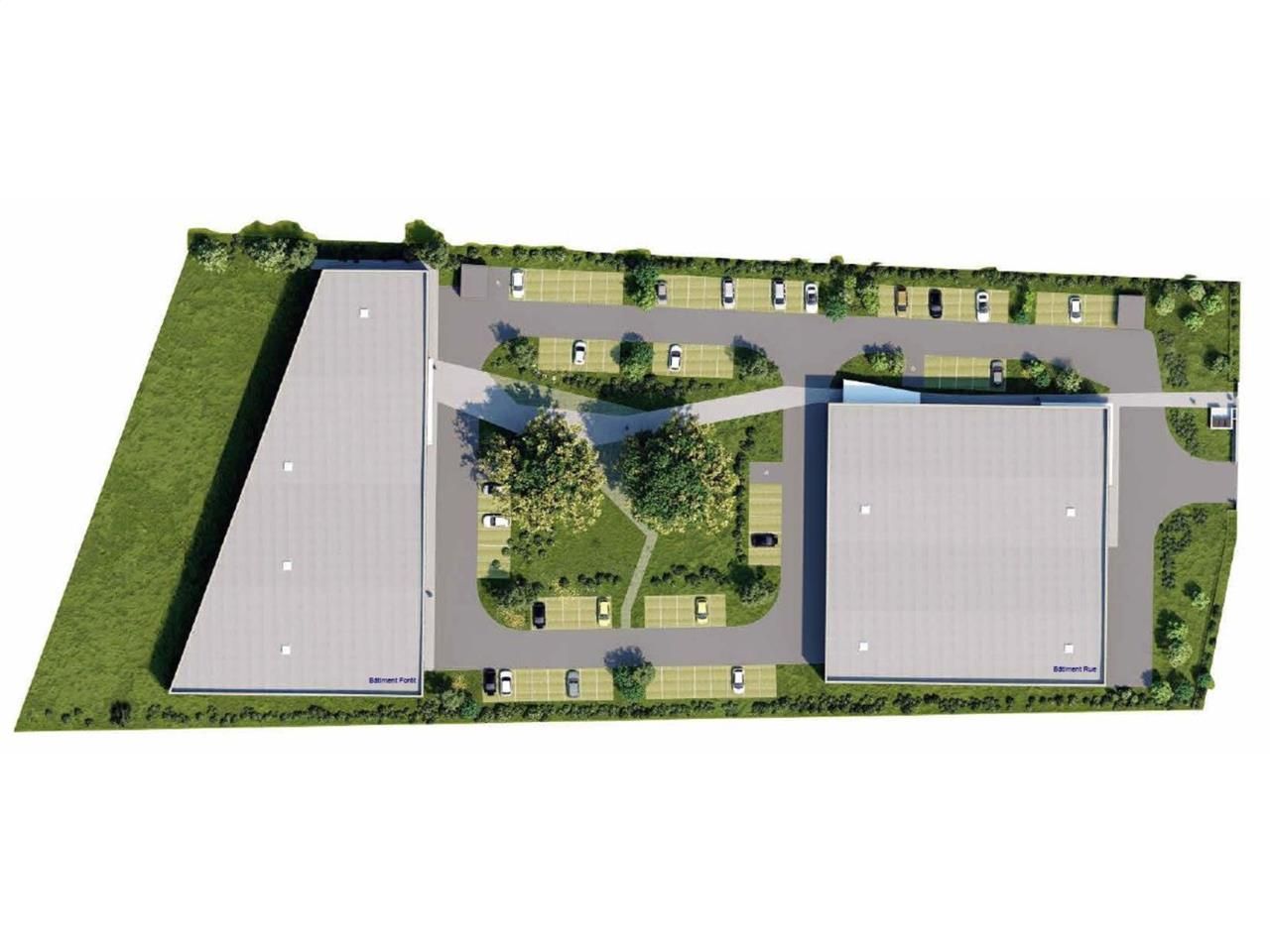 Location entrepots 2018 m² non divisibles