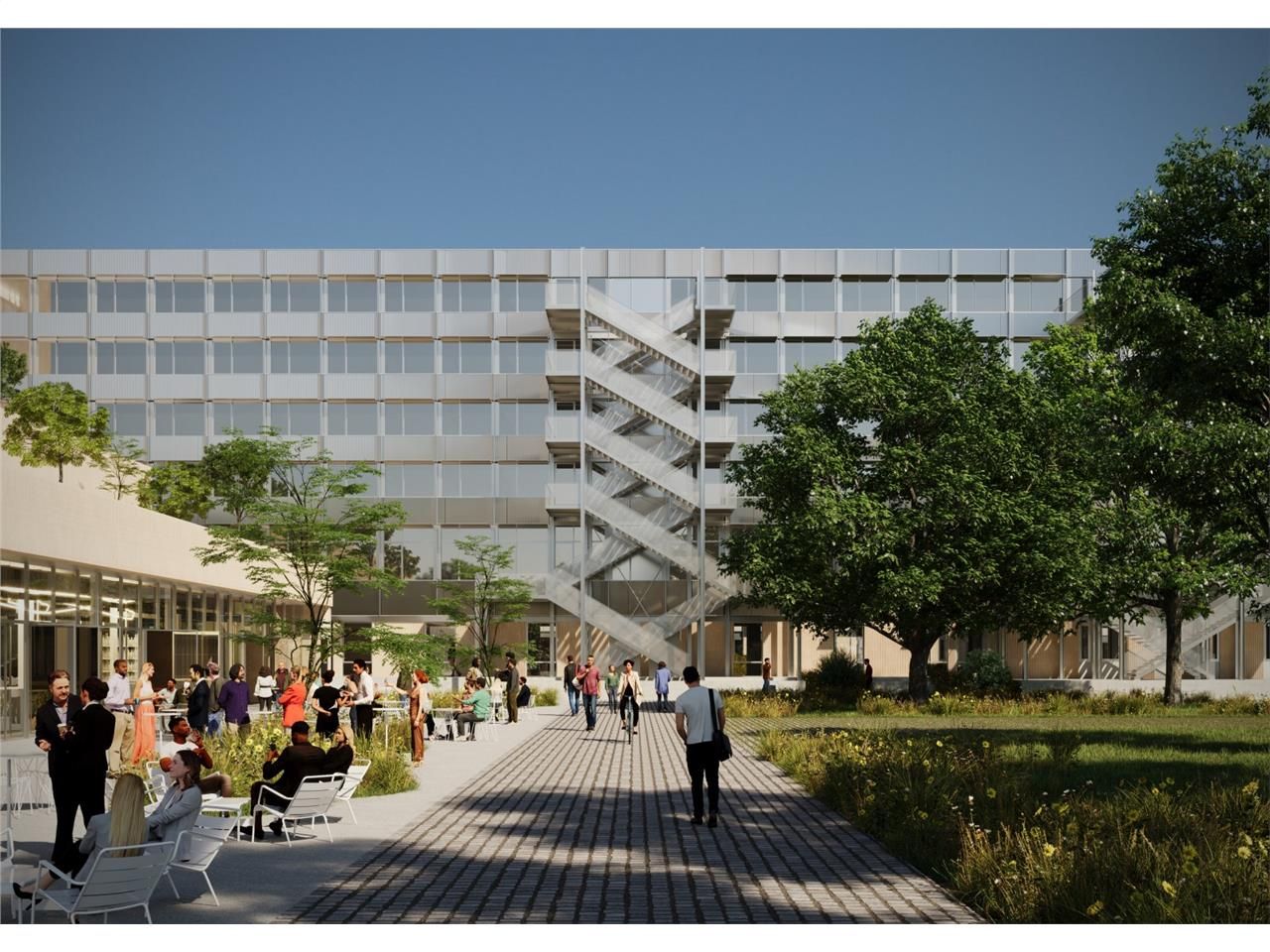 Dans le quartier en pleine mutation de la Jallère