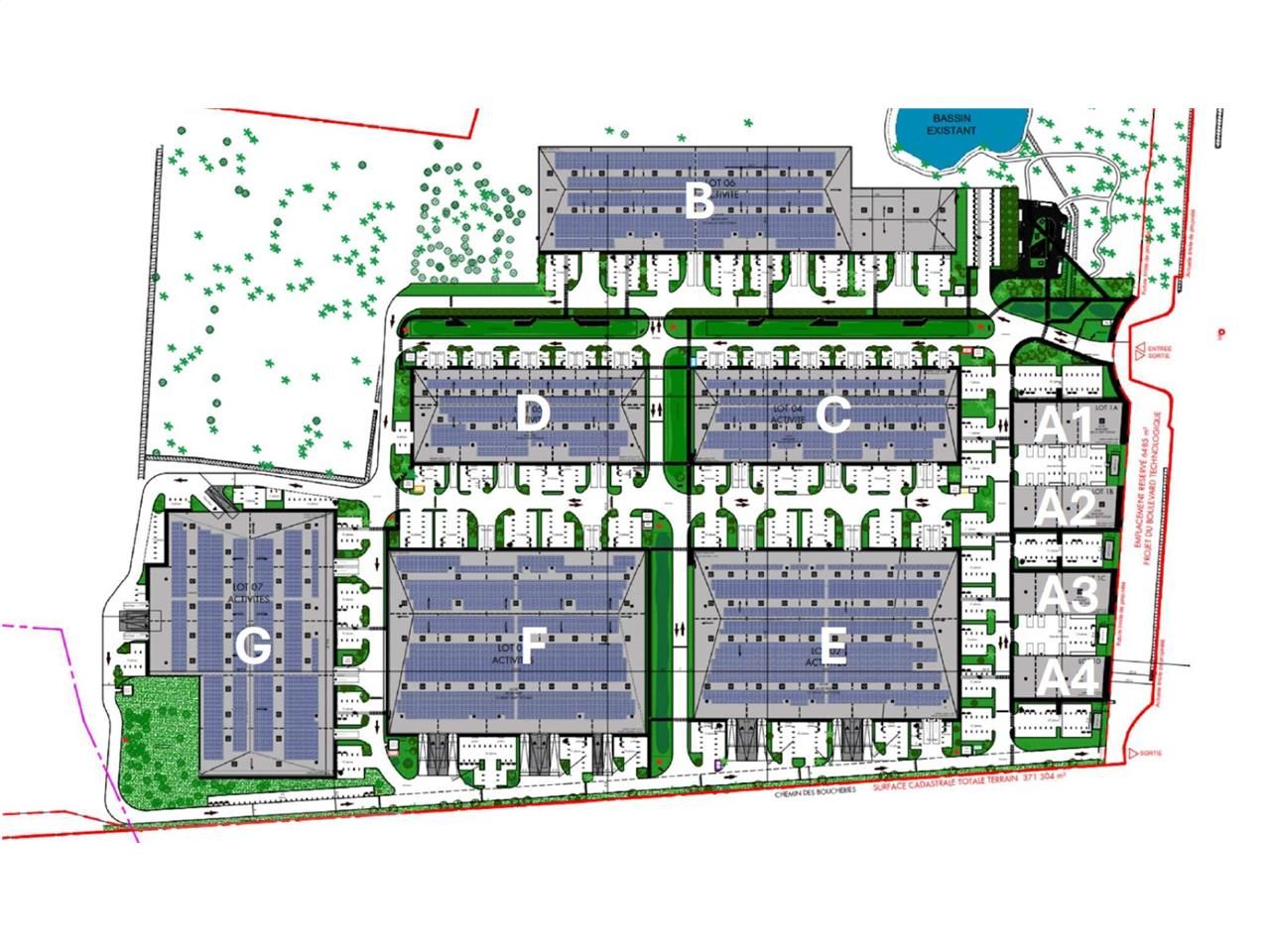 Location entrepots 13083 m² divisibles à partir de 980 m²