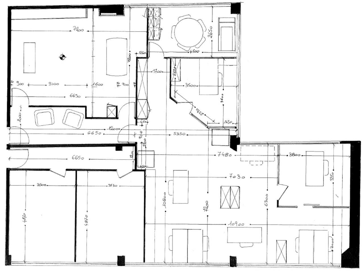 Location bureaux 184 m² non divisibles