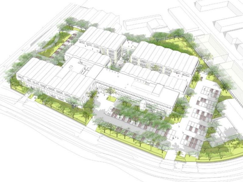 Vente bureaux 687 m² non divisibles