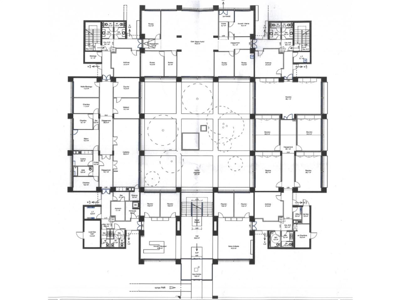 Vente bureaux 1052 m² divisibles à partir de 500 m²