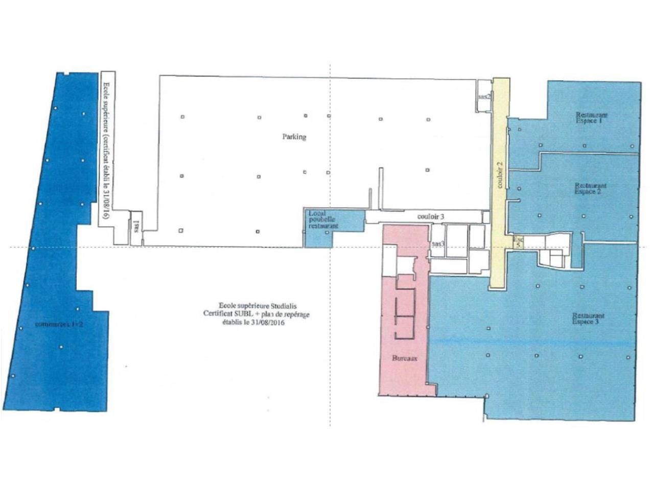 Location bureaux 322 m² non divisibles