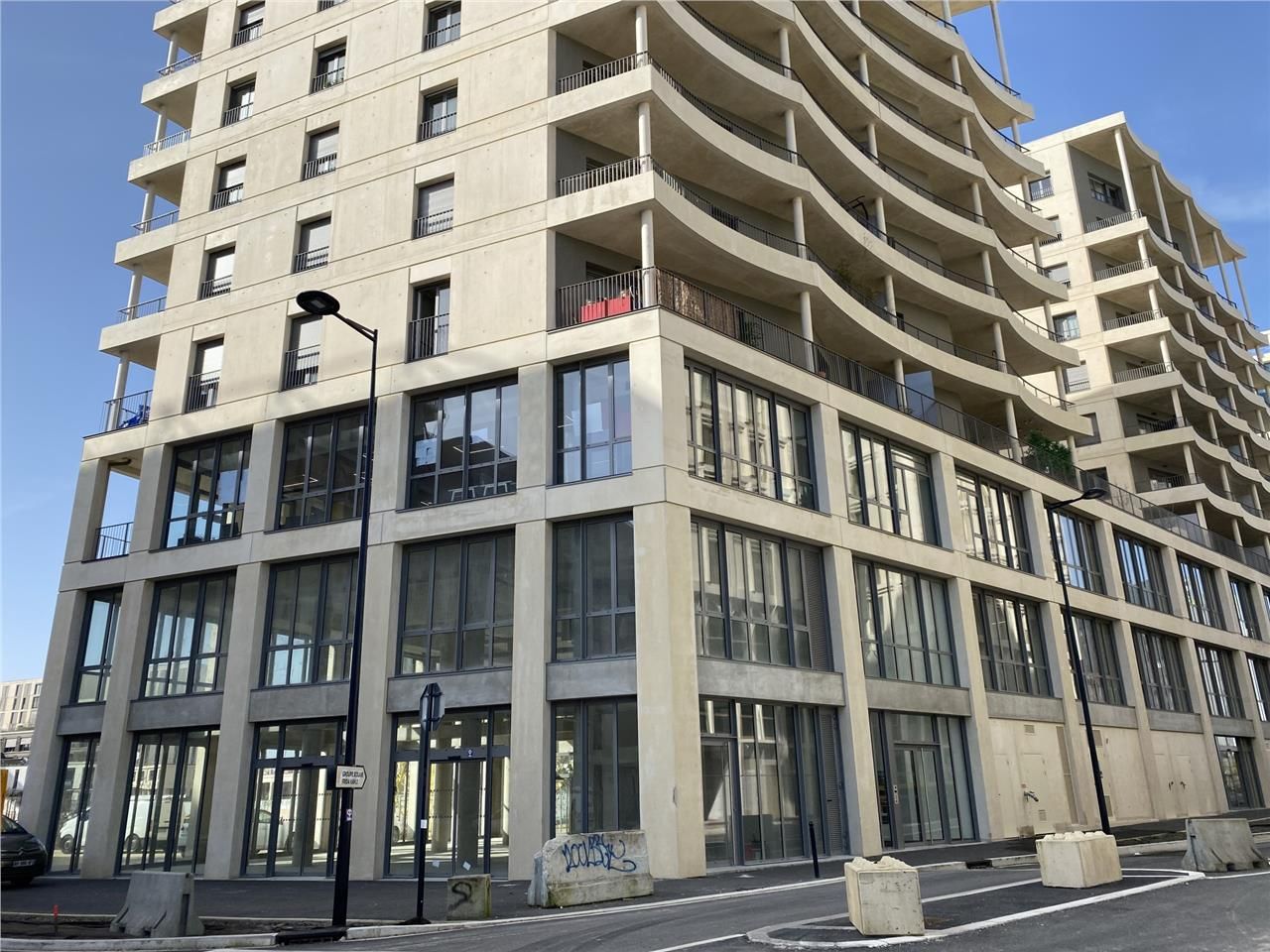 Au coeur du quartier central des affaires de Bord