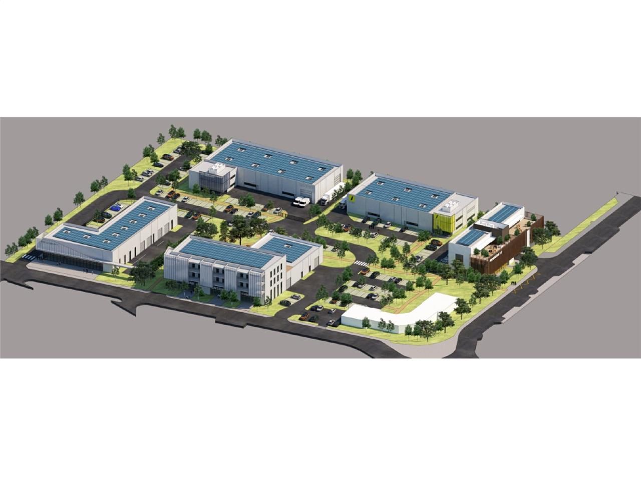 BATIMENT ENTREPOT + BUREAUX A CONSTRUIRE .CBRE Bo