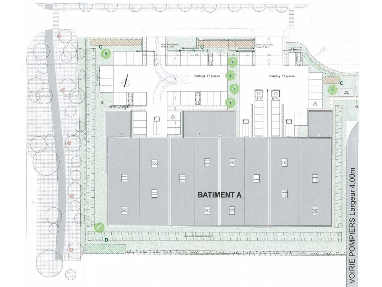 Location entrepots 1011 m² non divisibles