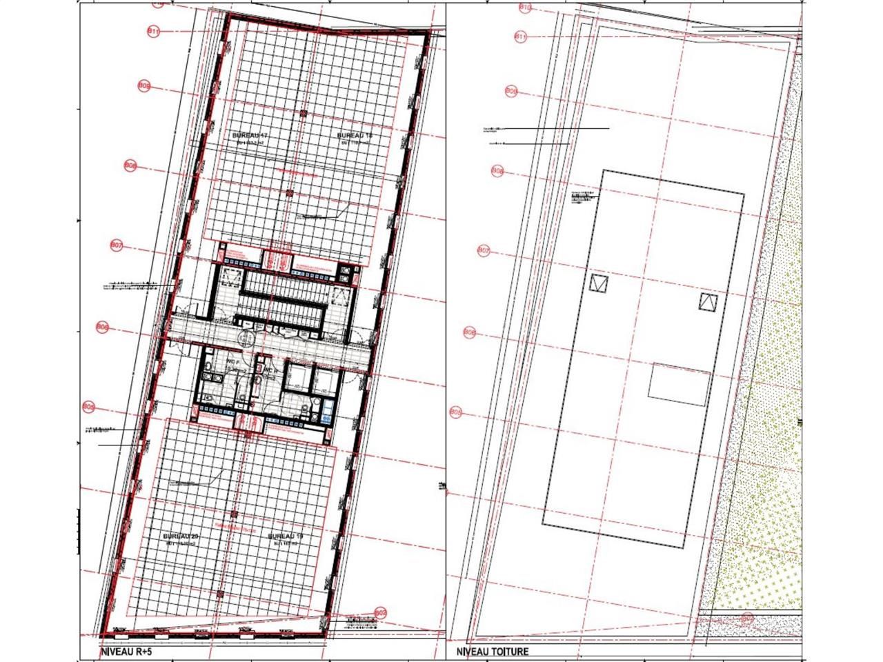 Location bureaux 522 m² non divisibles