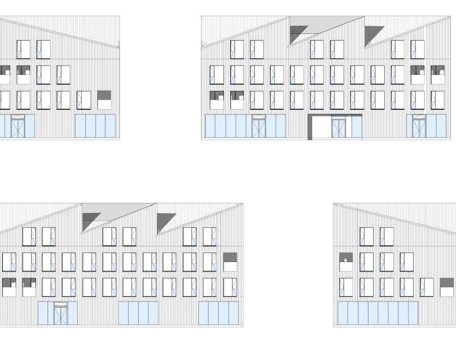 Location bureaux 236 m² non divisibles
