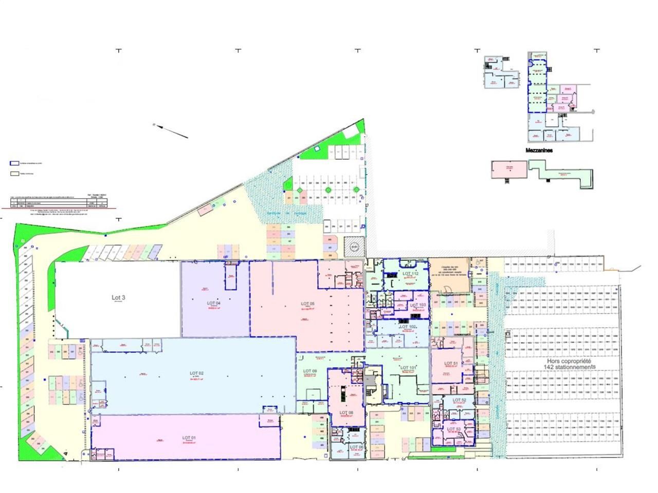 Location bureaux 2509 m² divisibles à partir de 228 m²