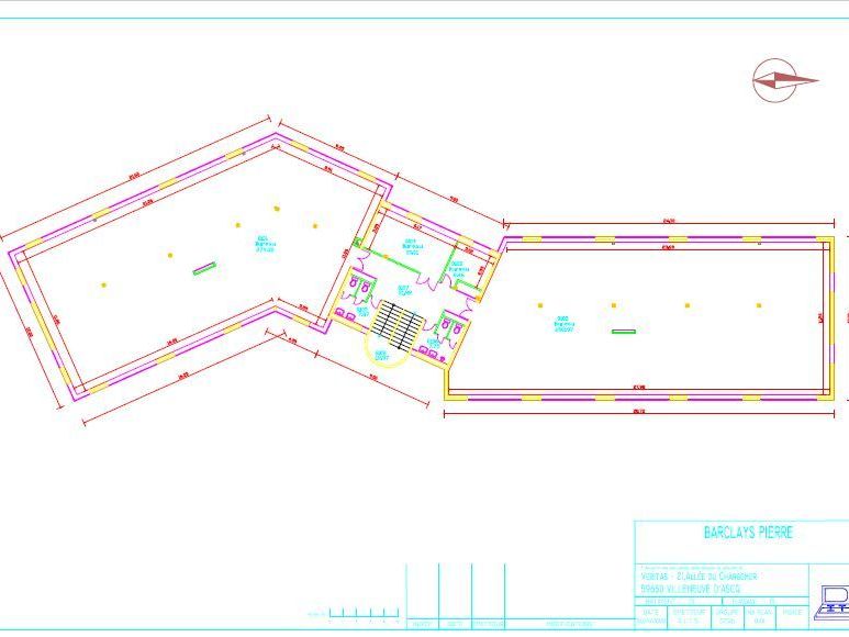 Location bureaux 1030 m² divisibles à partir de 190 m²