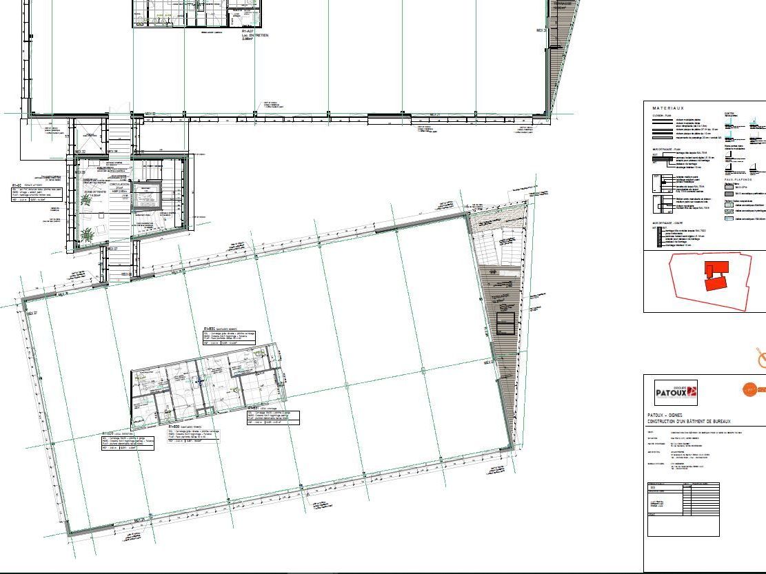 Location bureaux 673 m² divisibles à partir de 110 m²