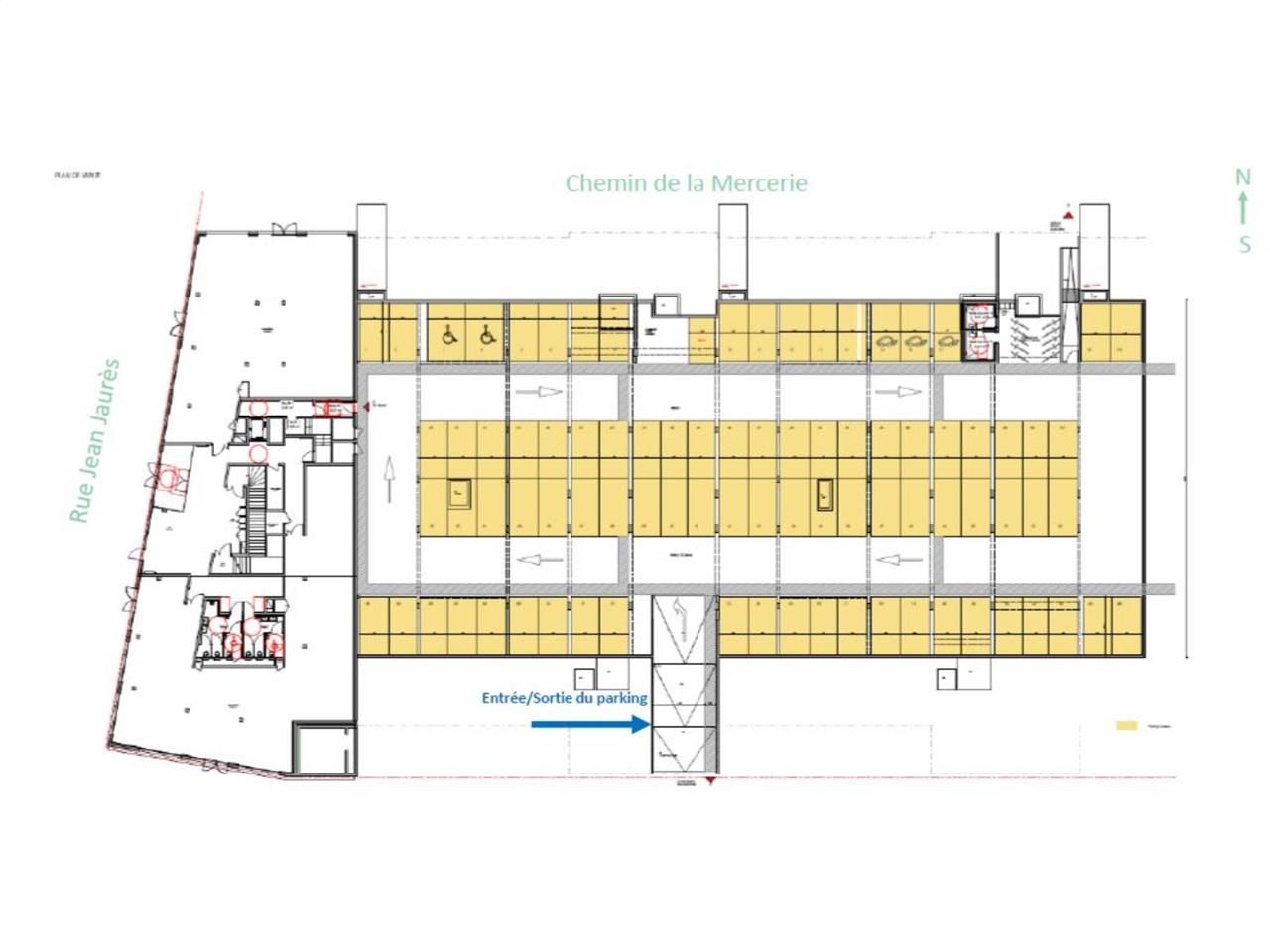 Location bureaux 322 m² non divisibles