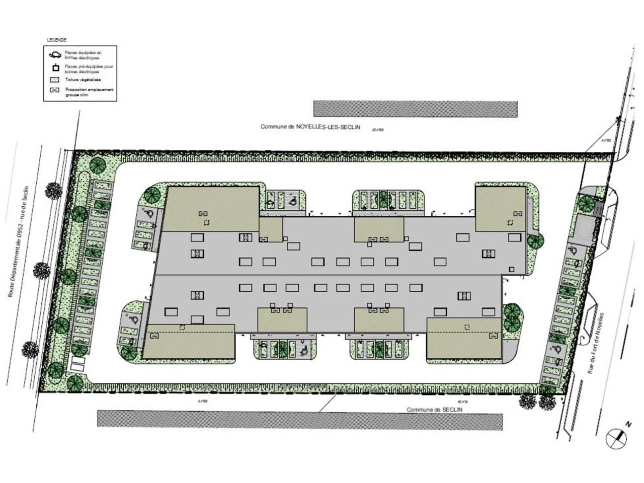 Location entrepots 1642 m² divisibles à partir de 457 m²